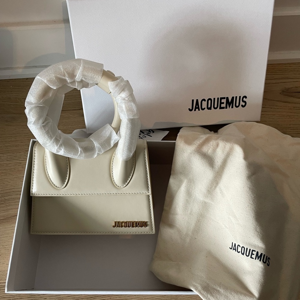 Sac Jacquemus La Montagne Noeud Beige - Picture 1 of 3